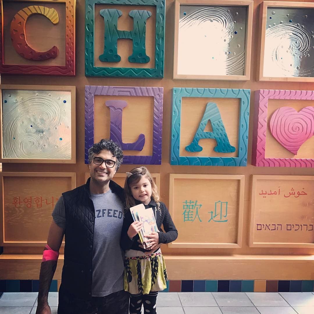 Elena, junto a Jaime Jr, de 4 años, son la inspiración del actor de Hollywood.