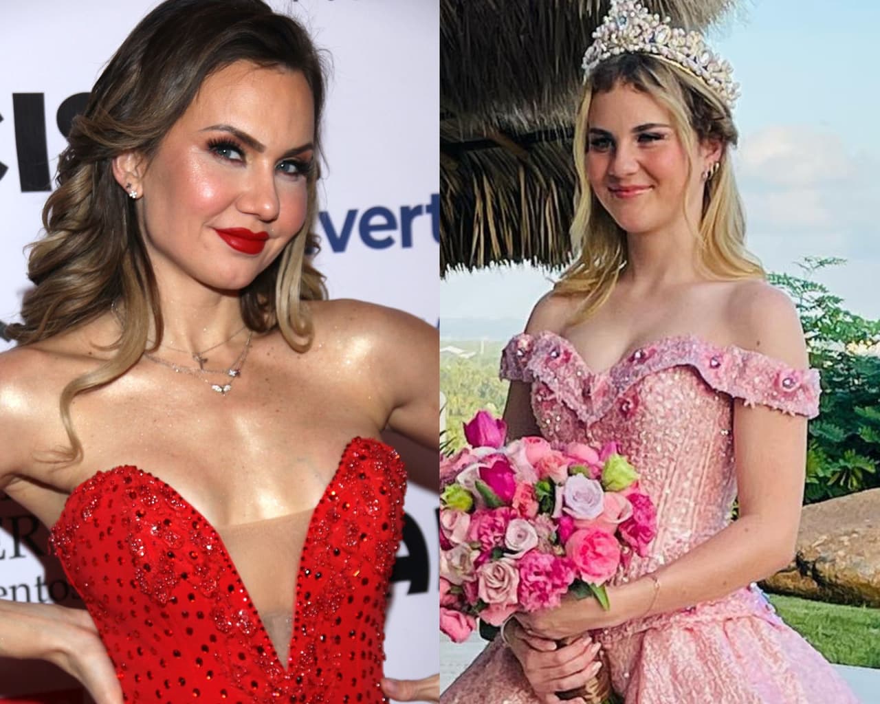 Michelle Vieth publica videos inéditos de los XV años de su hija