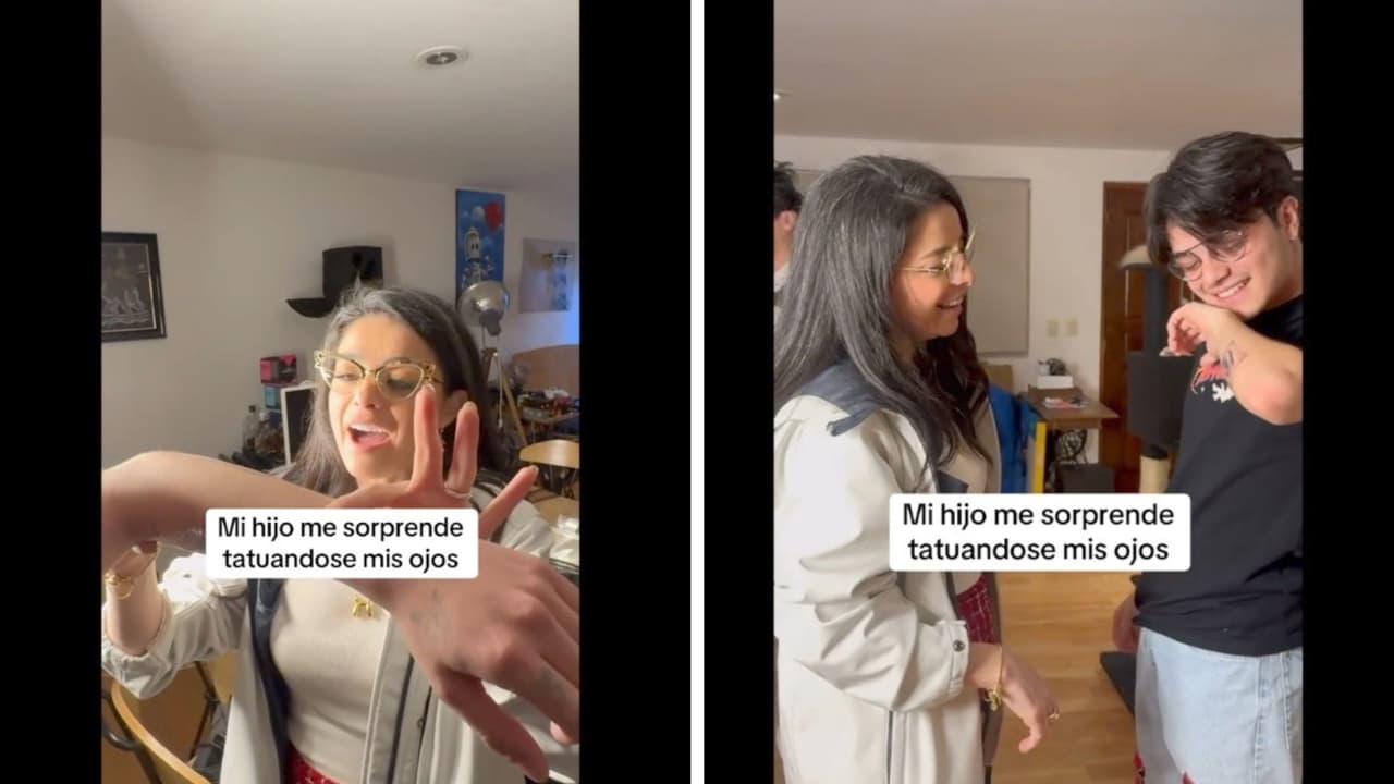 Así reaccionó Violeta Isfel al ver el tatuaje que se hizo su hijo