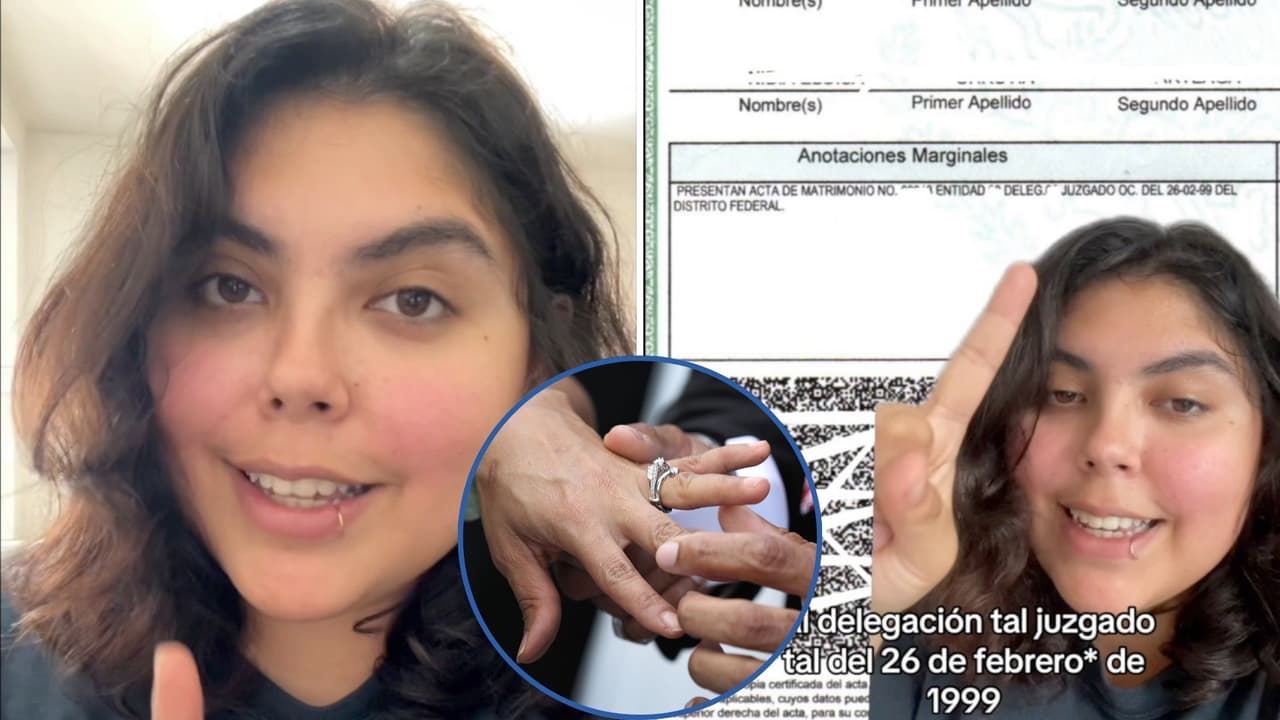 Joven pospone su boda tras descubrir que estaba casada antes de nacer; su caso se hizo viral en TikTok
