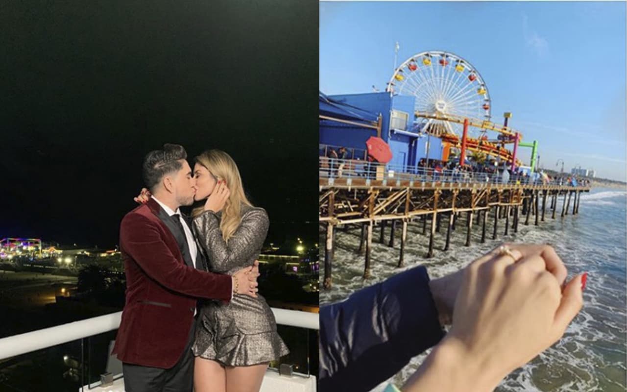 El Bebeto y su novia presumen su amor y anillo de compromiso