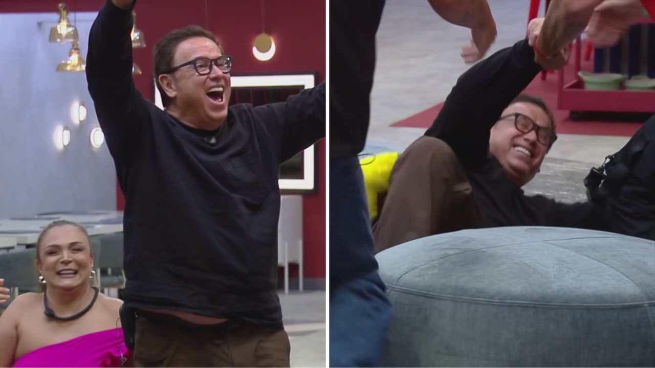 ¡De la emoción! Mario Bezares protagoniza aparatosa caída tras enterarse que ganó apuesta