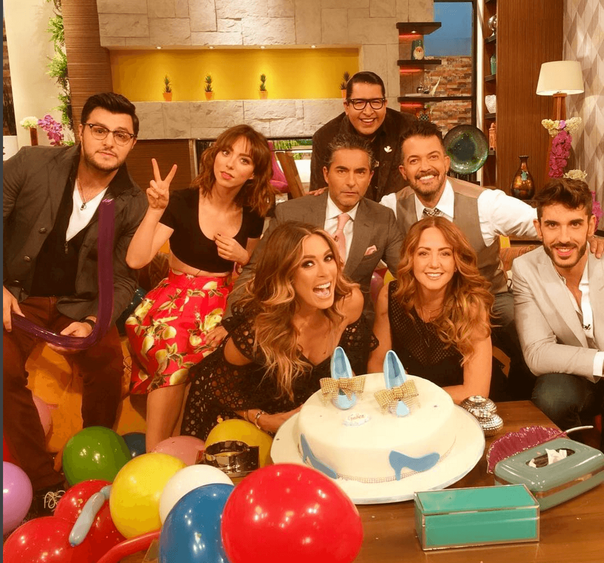 Así celebró Gali esta mañana en Hoy