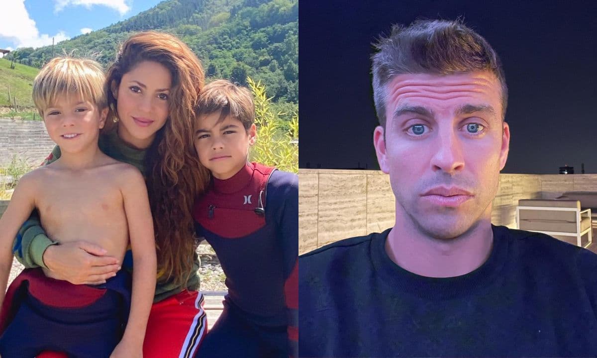 La cantante está vacacionando en Los Cabos con Milan y Sasha