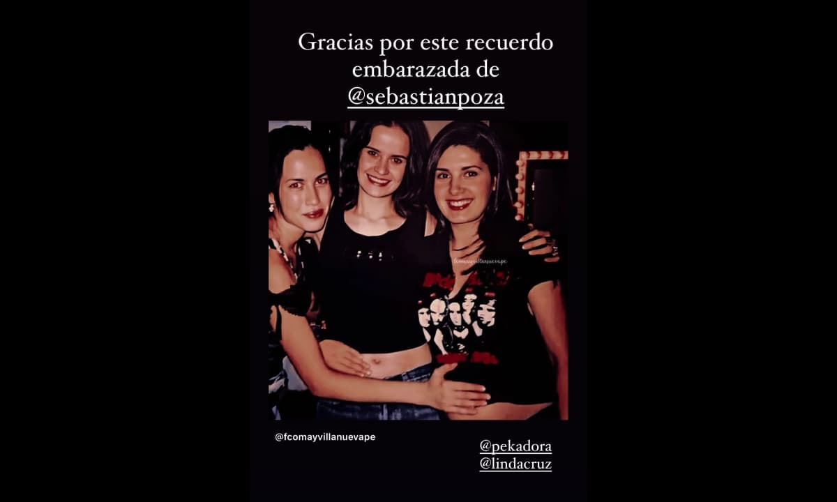 La actriz compartió la foto en redes sociales