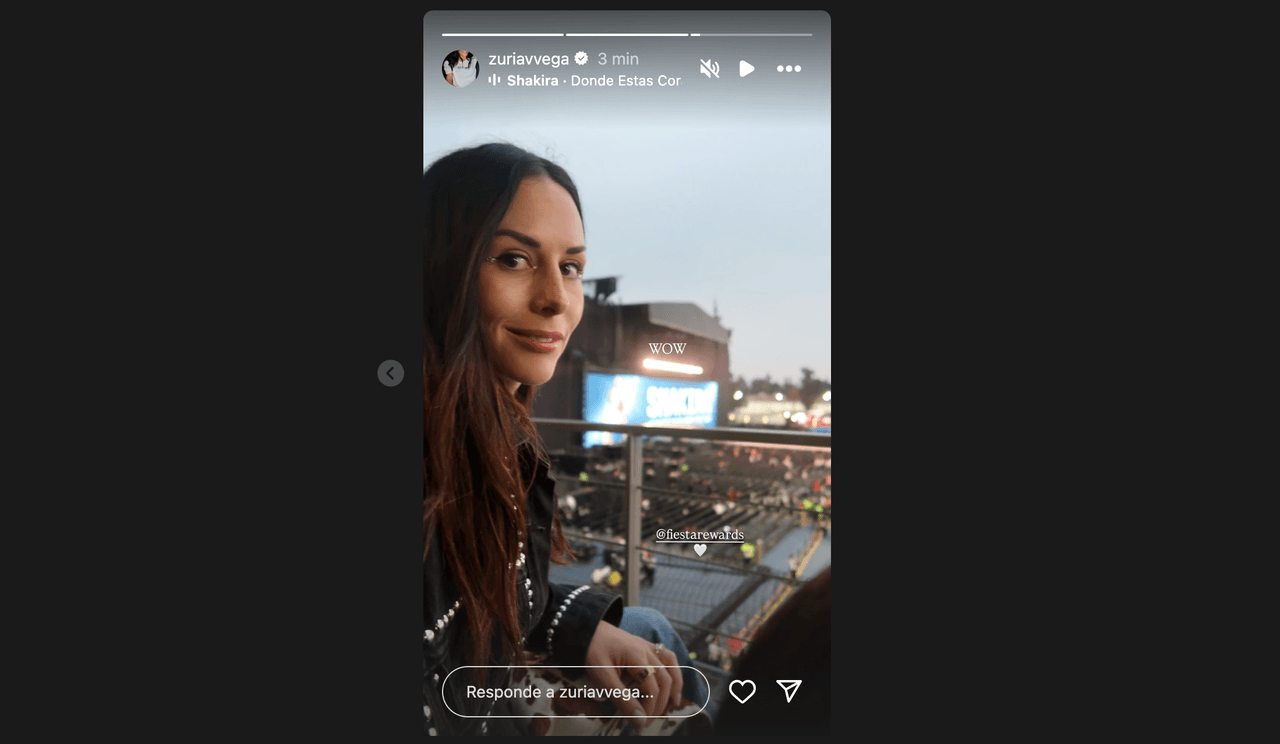 Zuria Vega aparece sonriente tras negar separación de Alberto Guerra