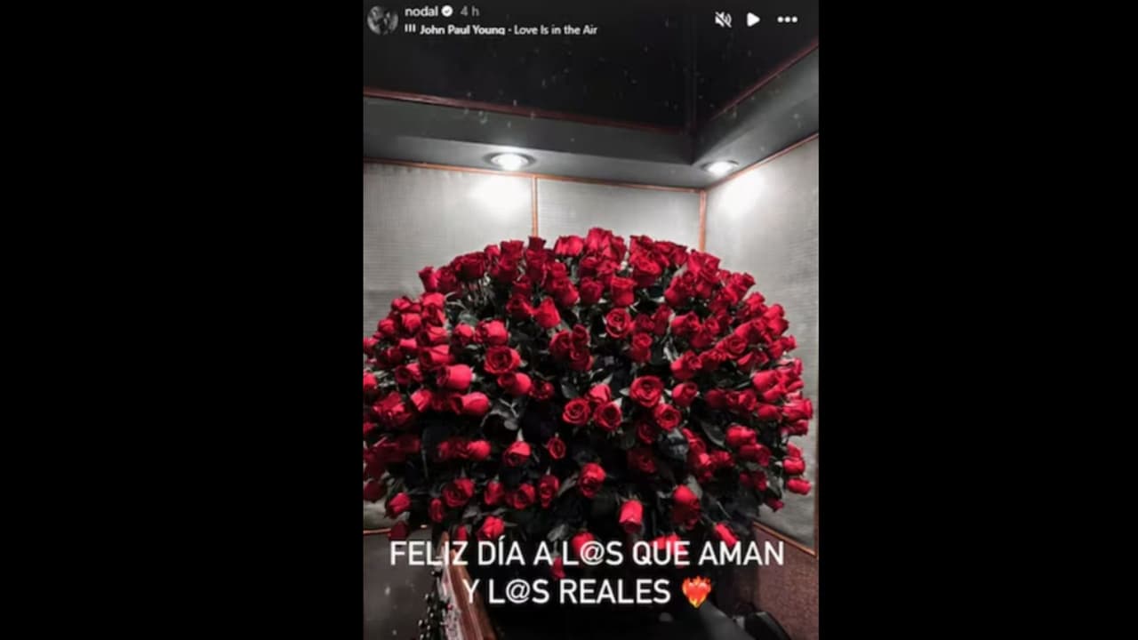 Christian Nodal presume regalo de Día de San Valentín para su esposa Ángela Aguilar