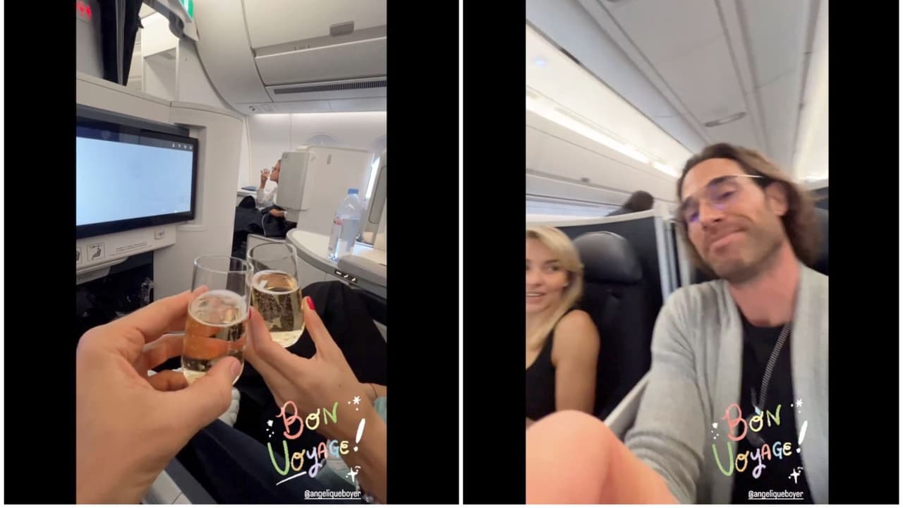 Sebastián Rulli celebra el cumpleaños de Angelique Boyer