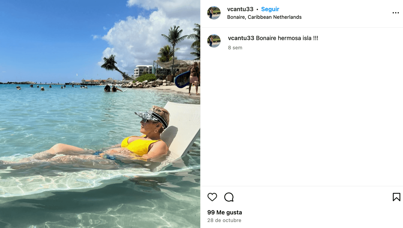 Esta fue la última publicación de la conductora Verónica Cantú antes de morir