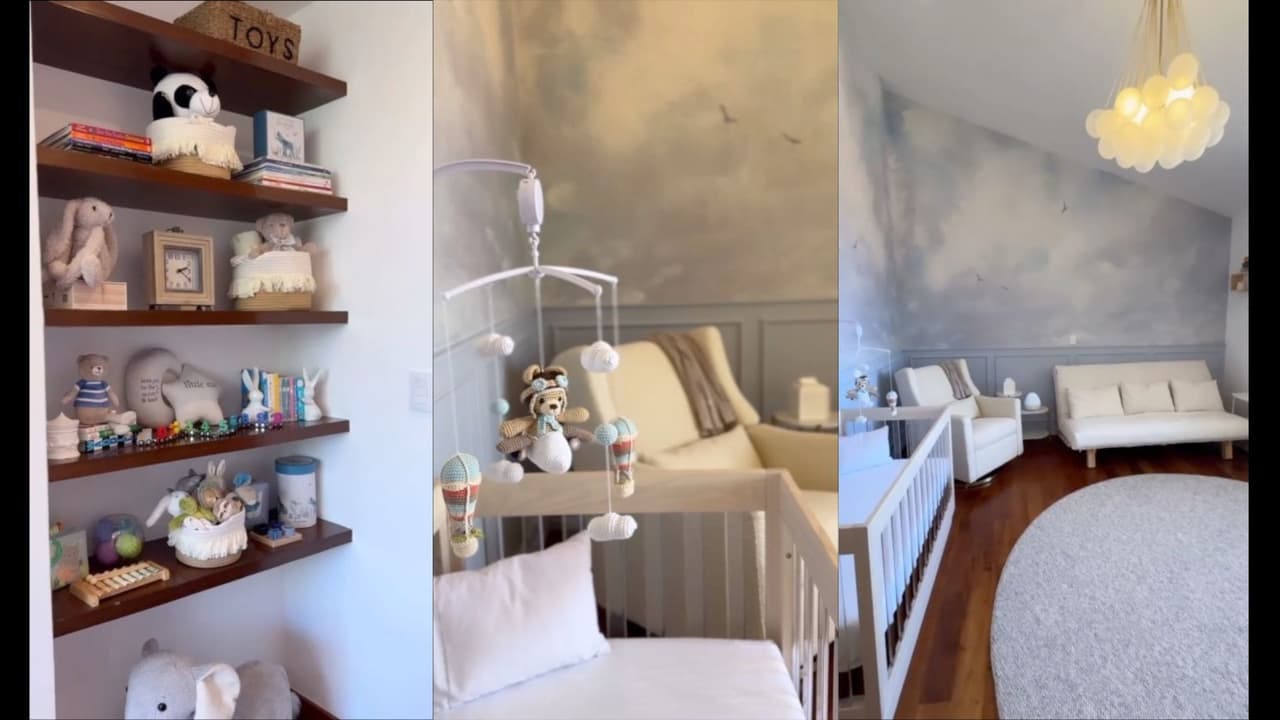 Sofía Rivera Torres diseñó el cuarto de su hijo Ferrán, quien está a punto de nacer