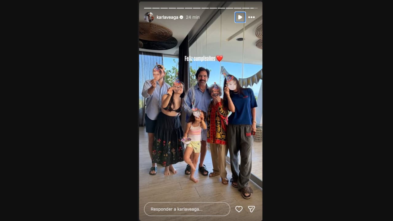 Rodeado de su familia, así celebró Alejandro Fernández su cumpleaños