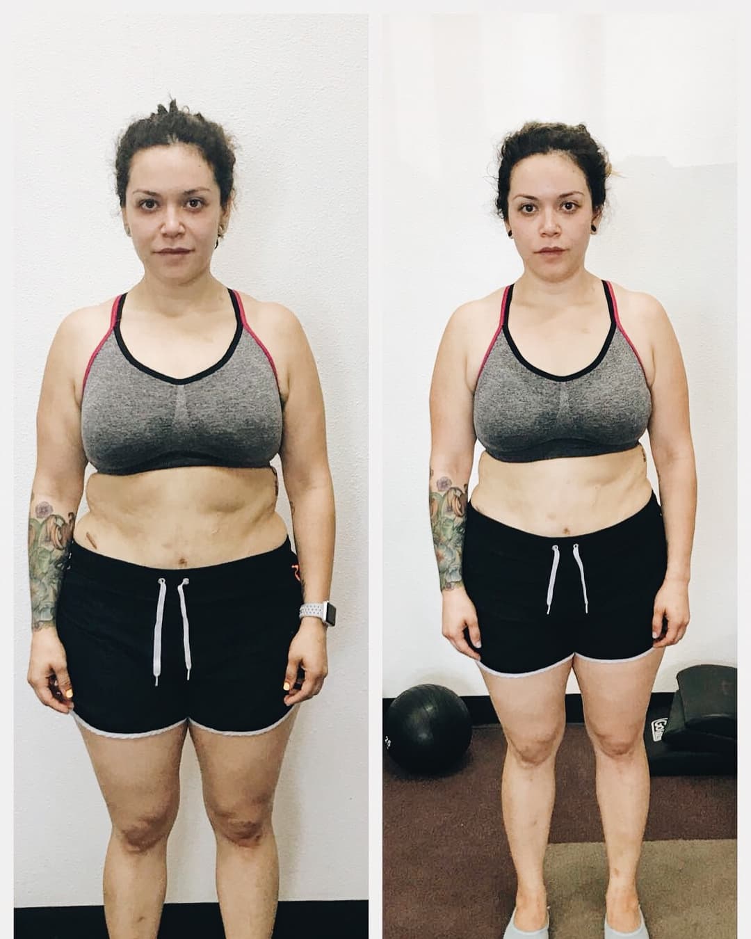 Desde hace varios meses, Jacqie comenzó a bajar de peso