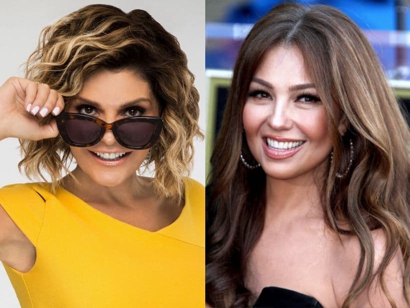 Itatí Cantoral habla de la parodia que hizo con Thalía de las niñas del pastel: ‘somos un éxito’