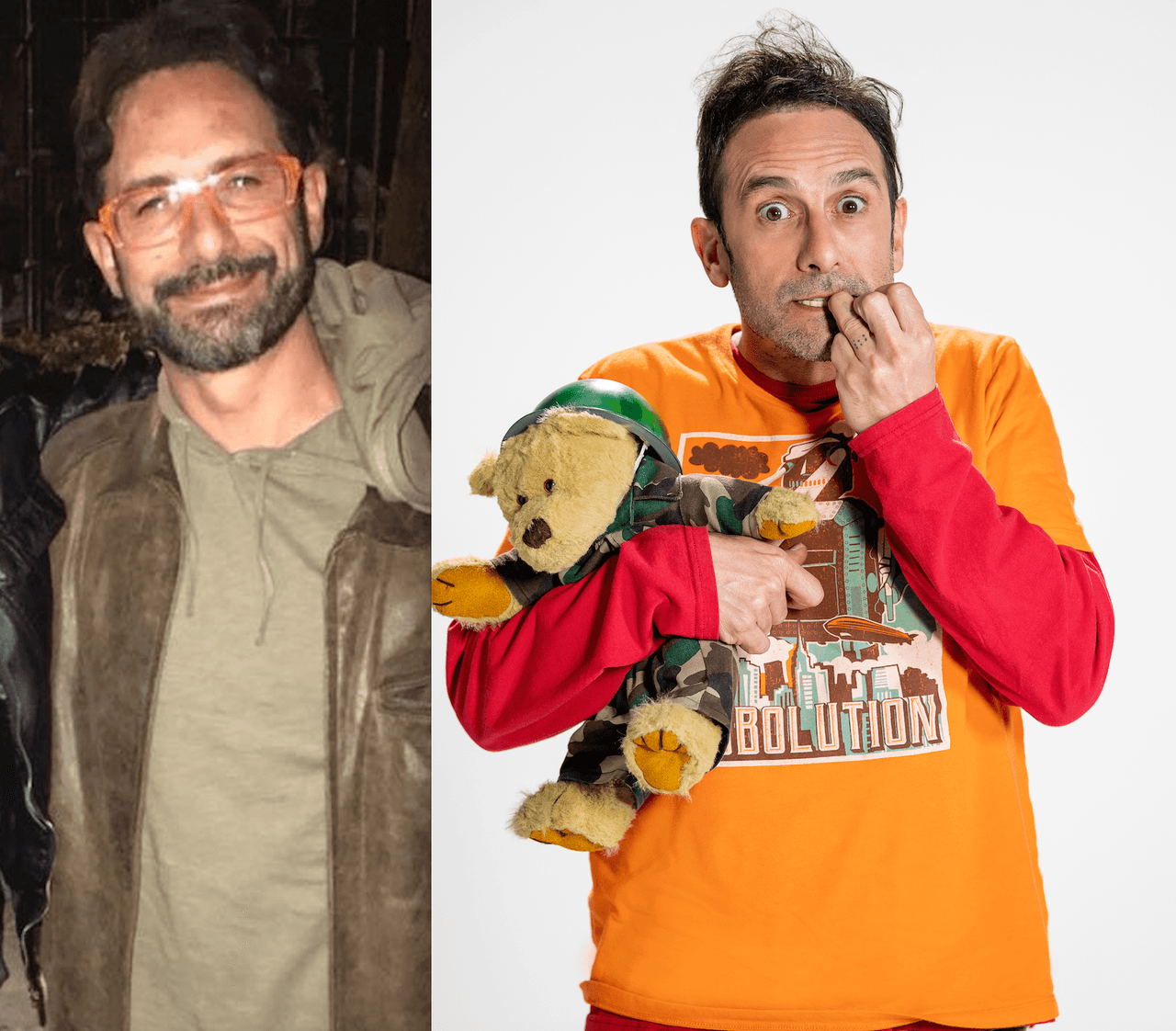 Aunque luce un look muy relajado, Pablo Valentín usa lentes y no se pone ropa de corte infantil como su personaje de 'Pedrito'.