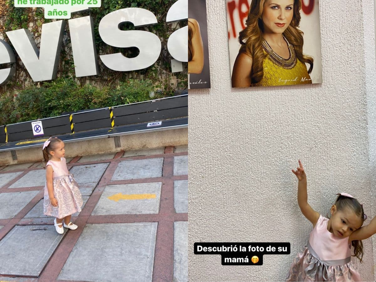 Así fue la visita de Martina en Televisa