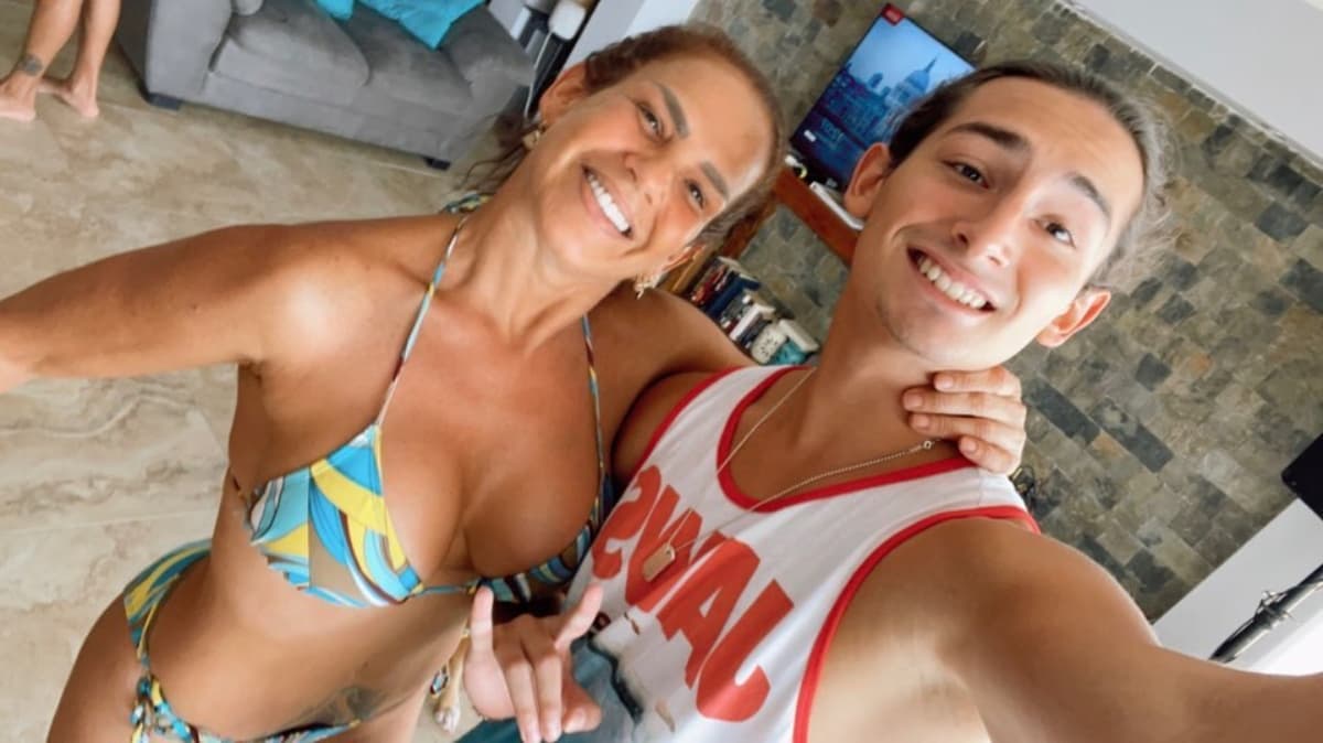 Kiko es el primogénito de la vedette cubana