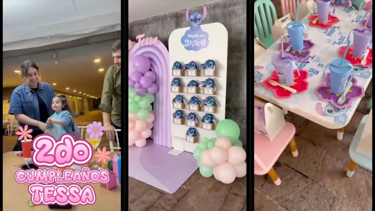 José Eduardo Derbez y Paola Dalay festejan el cumpleaños de su hija Tessa