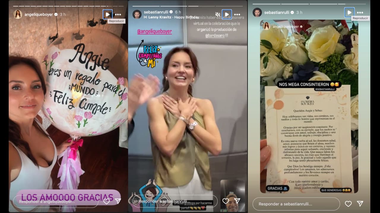 Angelique Boyer celebra su cumpleaños