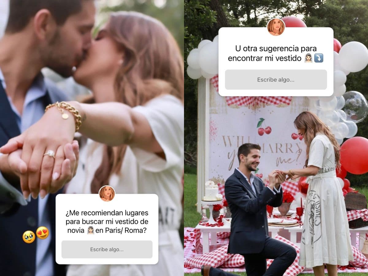 Paulina Goto podría regresar de su viaje por Europa con vestido de novia