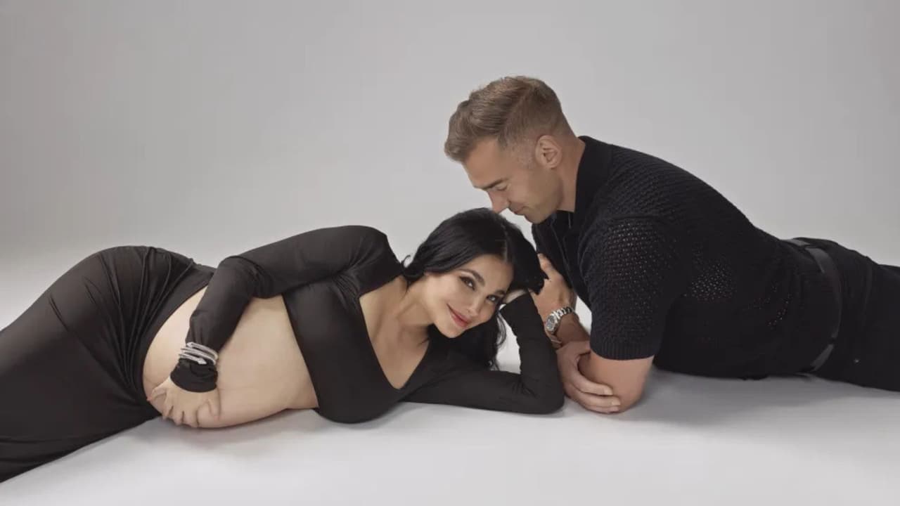 Martha Higareda y Lewis Howes revelan que esperan 2 bebés