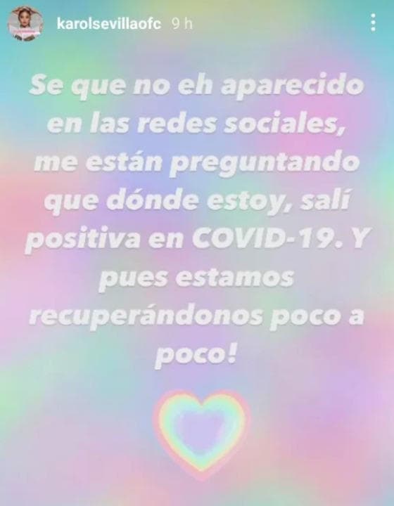 La cantante aseguró que va poco a poco con su recuperación.