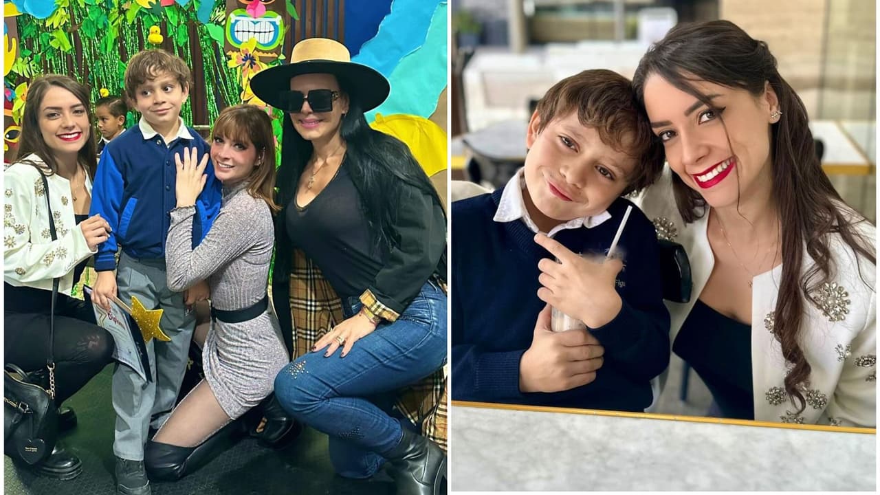 Maribel Guardia asiste a la graduación de su nieto