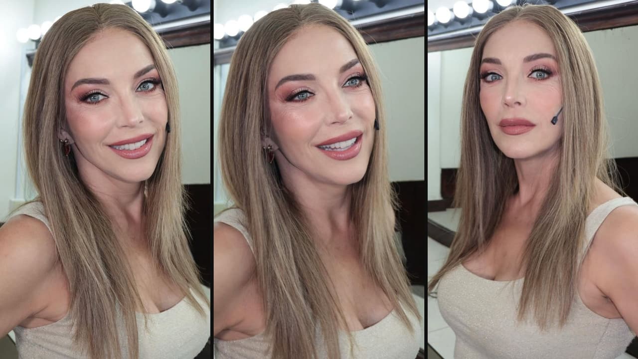 Laura Flores comparte imágenes de su look para una puesta en escena