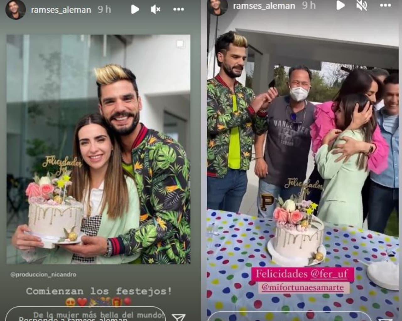 El actor sorprendió con el festejo adelantado de cumpleaños a su novia.