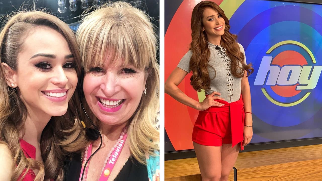 Yanet García agradeció a Magda Rodríguez por invitarla a formar parte del programa Hoy