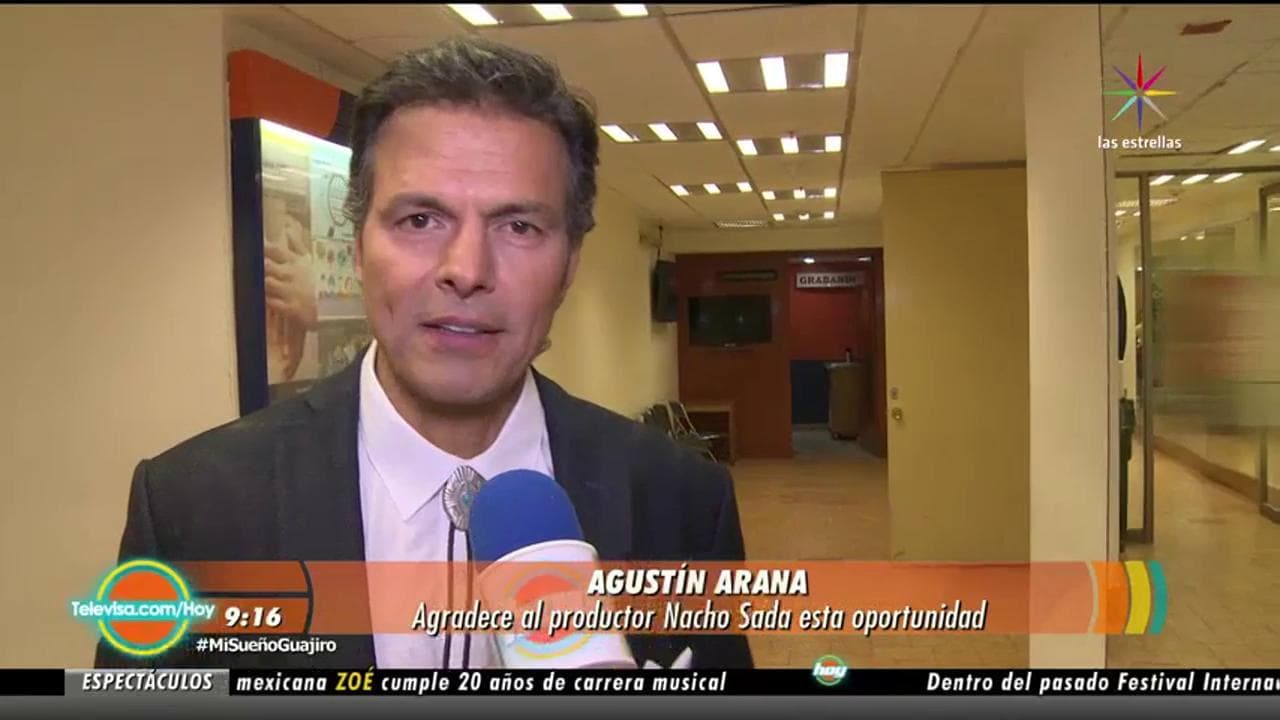 El actor Agustín Arana nos revela detalles de su participación en el melodrama