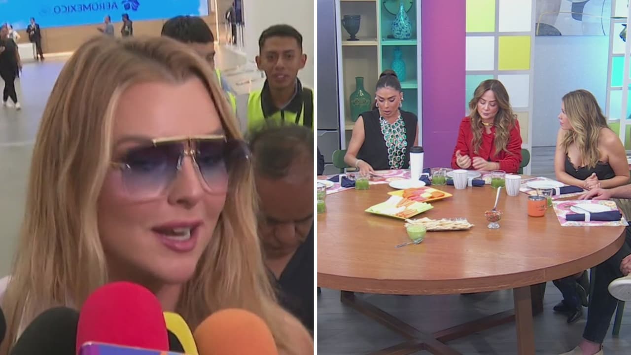 Marjorie de Sousa dice en Hoy cómo celebró el Día del Padre y Galilea Montijo reacciona