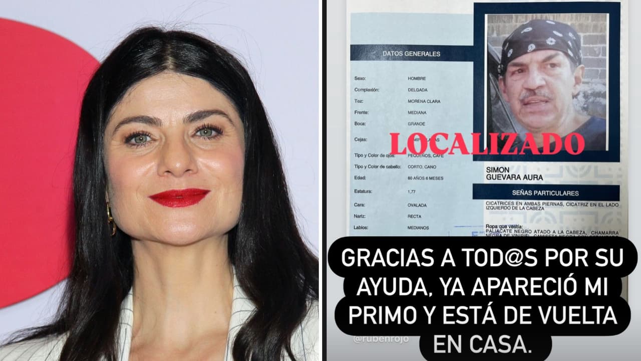 María Aura reporta desaparición de un familiar.