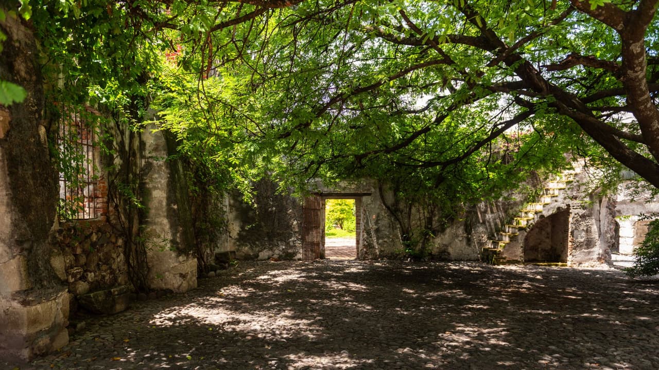 La hacienda tiene recovecos escondidos que la hacen más enigmatica