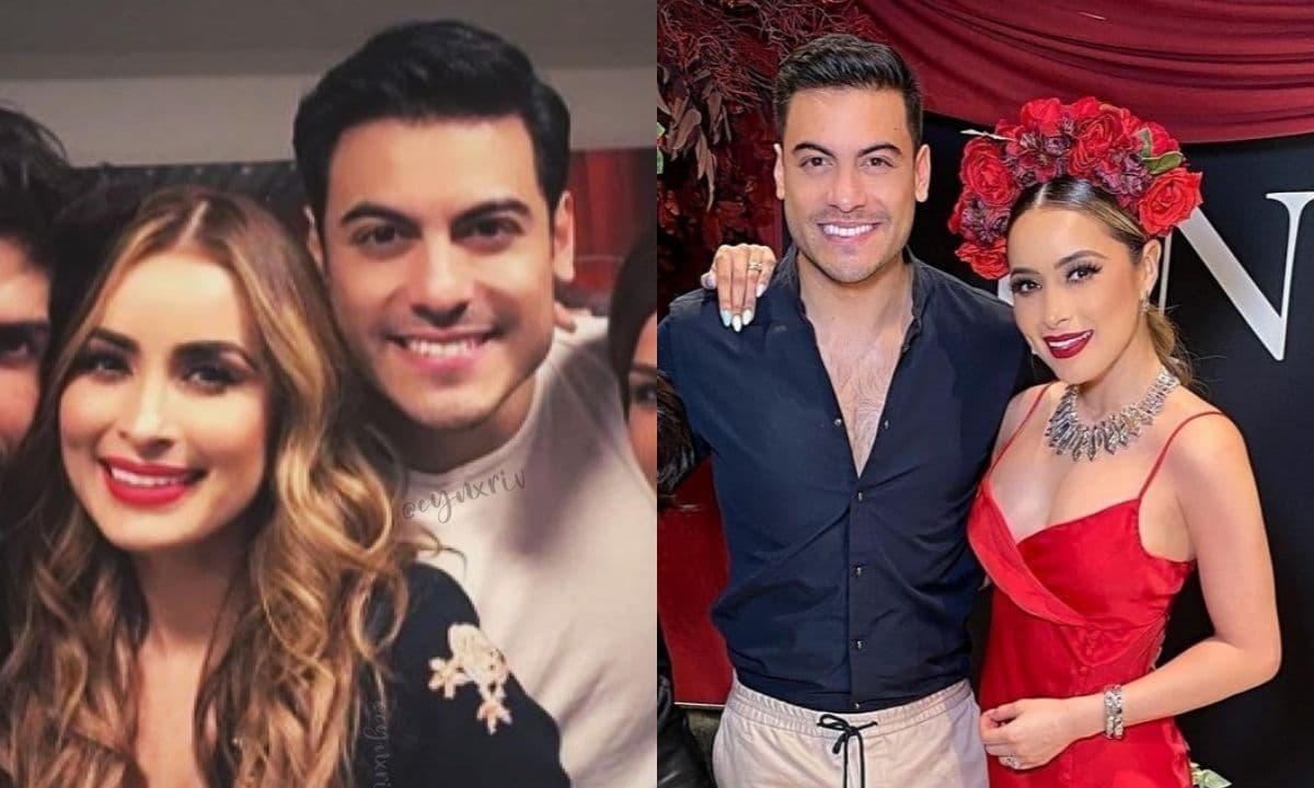 La pareja causó revuelo entre los asistentes, quienes aplaudieron el beso