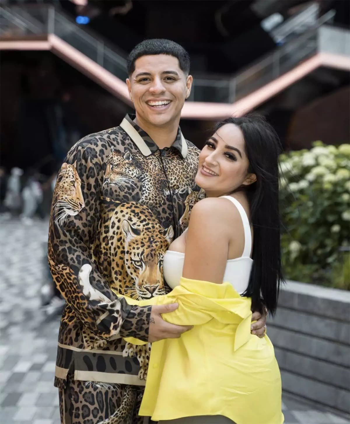 Las imágenes surgieron después de que la llamó exesposa en público