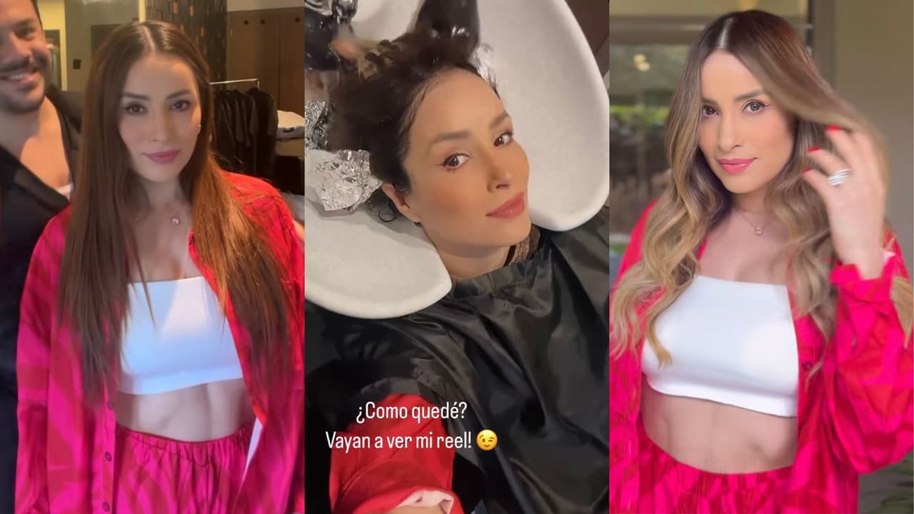 Cynthia Rodríguez le dice adiós a su cabello castaño: presume el resultado.