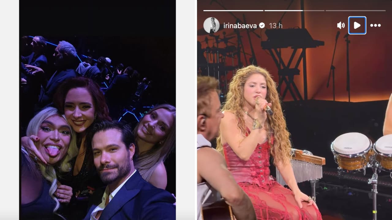 Irina Baeva en el Upfront de TelevisaUnivision 2025.