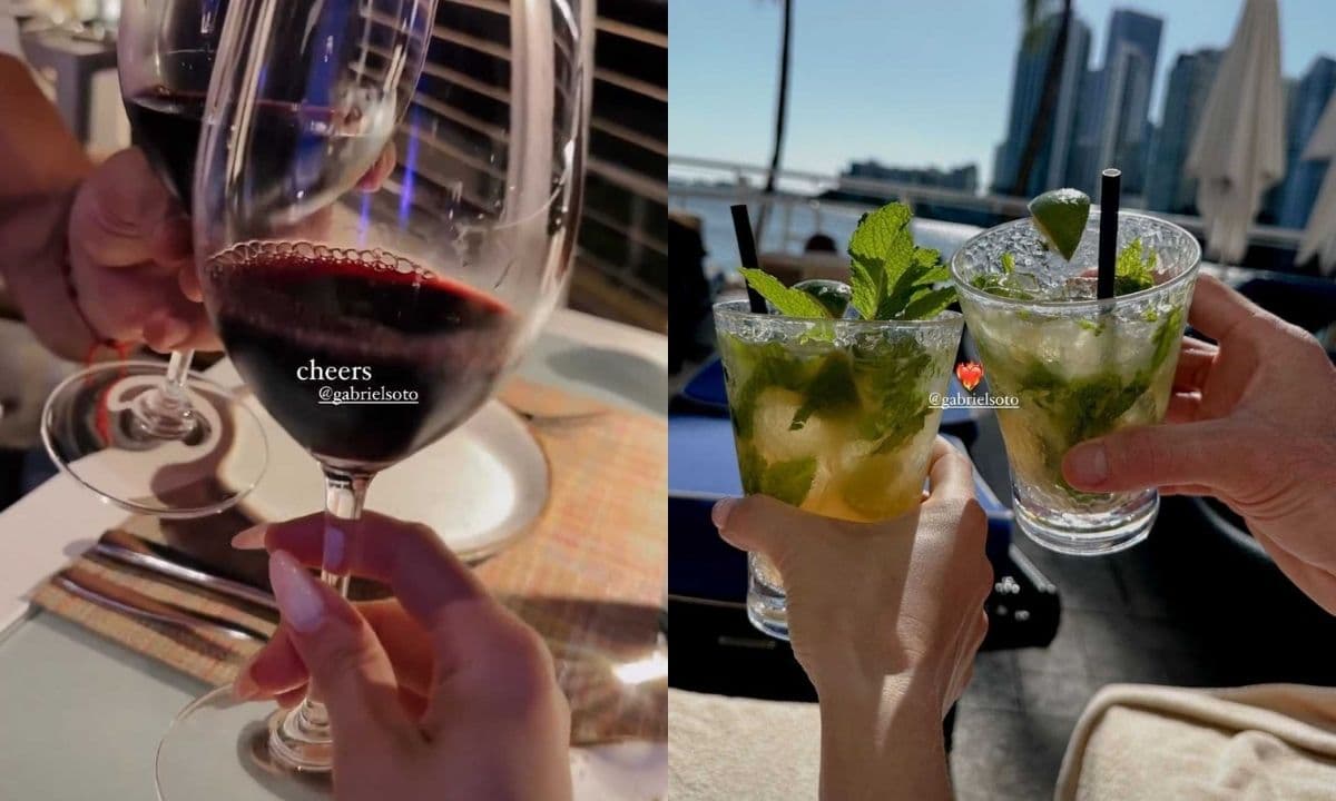 La actriz publicó las fotos en su cuenta oficial de Instagram