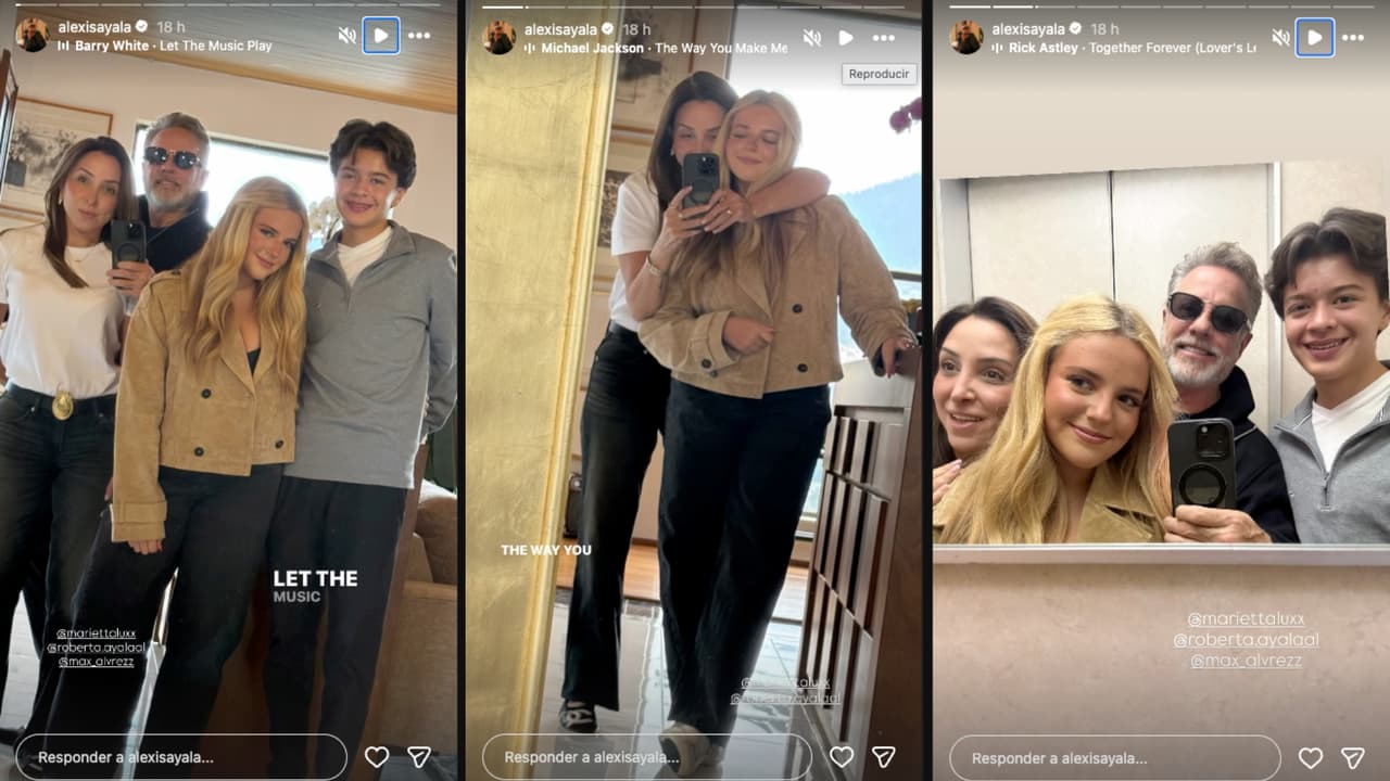 Alexis Ayala comparte fotos de su hija junto a Marietta