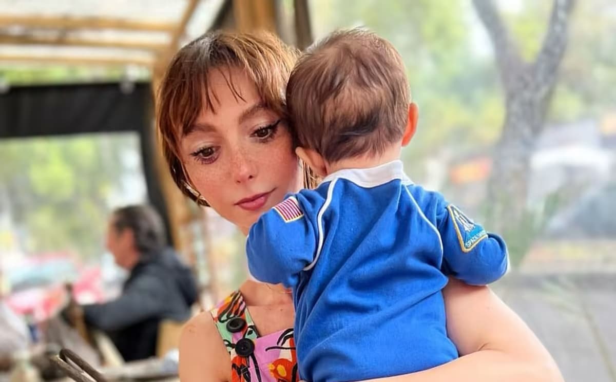 La conductora compartió varias fotos de la pequeña Emilia