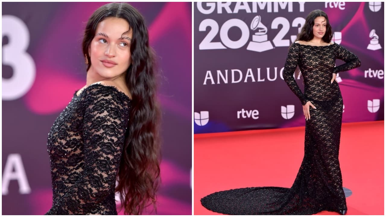 Rosalía en la alfombra roja de los Latin GRAMMY 2023