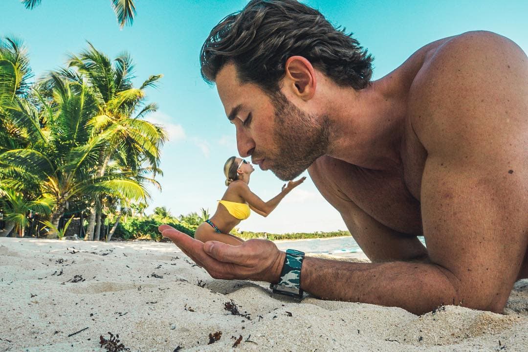 En la playa caribeña dieron vuelo a su imaginación.