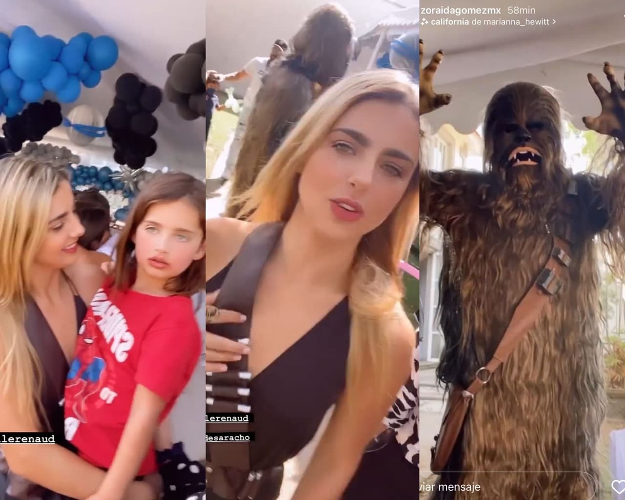 Zoraida Gómez mostró imágenes de la fiesta de Marcelo.