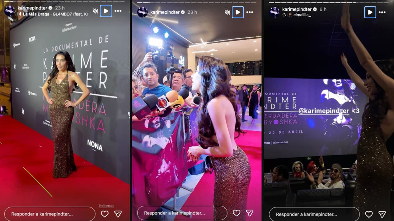 Karime Pindter presenta su documental en Ciudad de México