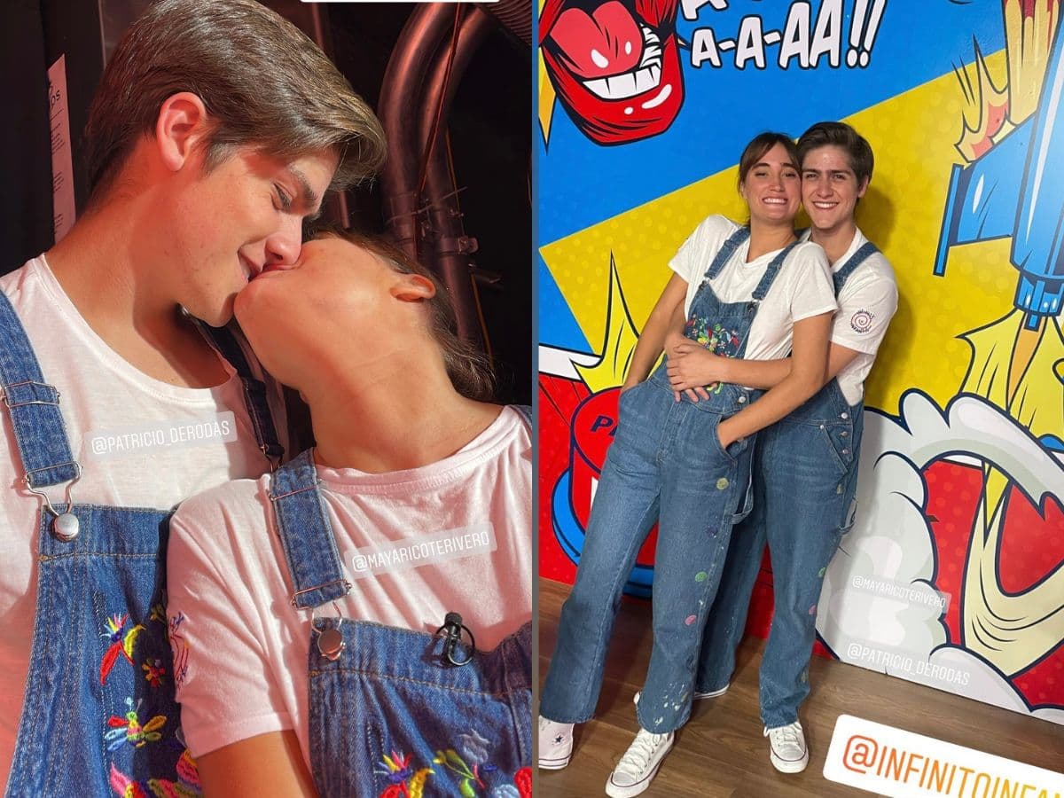 Maya Ricote y Patricio de Rodas presumen su amor delante de su suega.