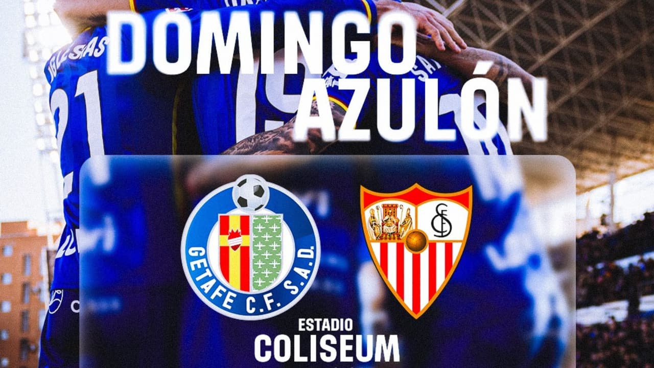 Getafe vs. Sevilla: ¿Dónde ver el partido de la Jornada 25 de LaLiga?