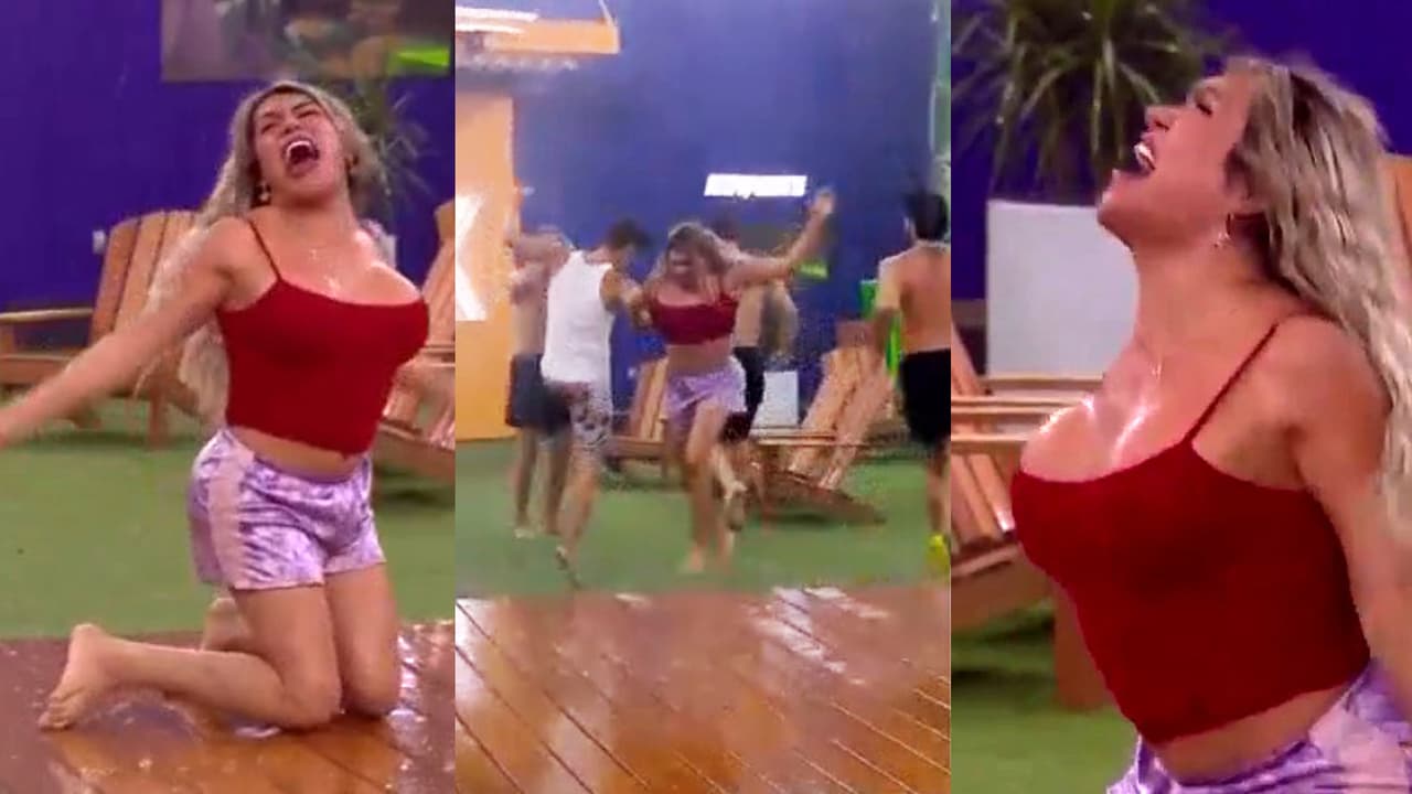"¡Soy la dueña!": Wendy crea momento épico bajo la lluvia en 'La Casa de los Famosos'