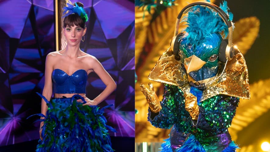 Natalia Téllez se viste de Quetzal y sale