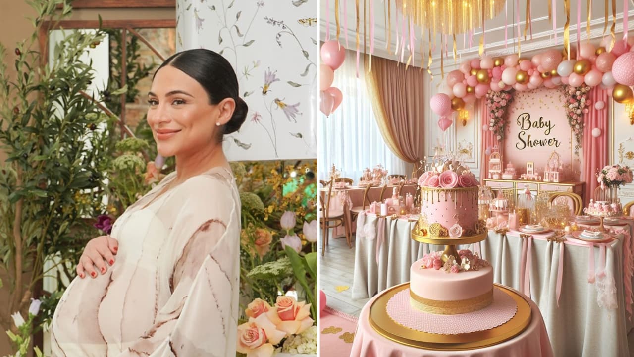 En la recta final de su embarazo, Ana Brenda Contreras celebra su último baby shower