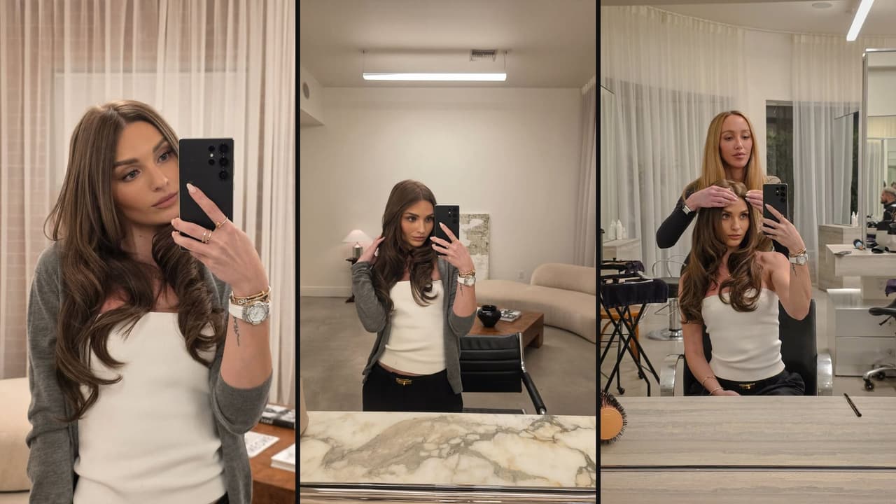 Irina Baeva presume su cambio de look para su nueva telenovela